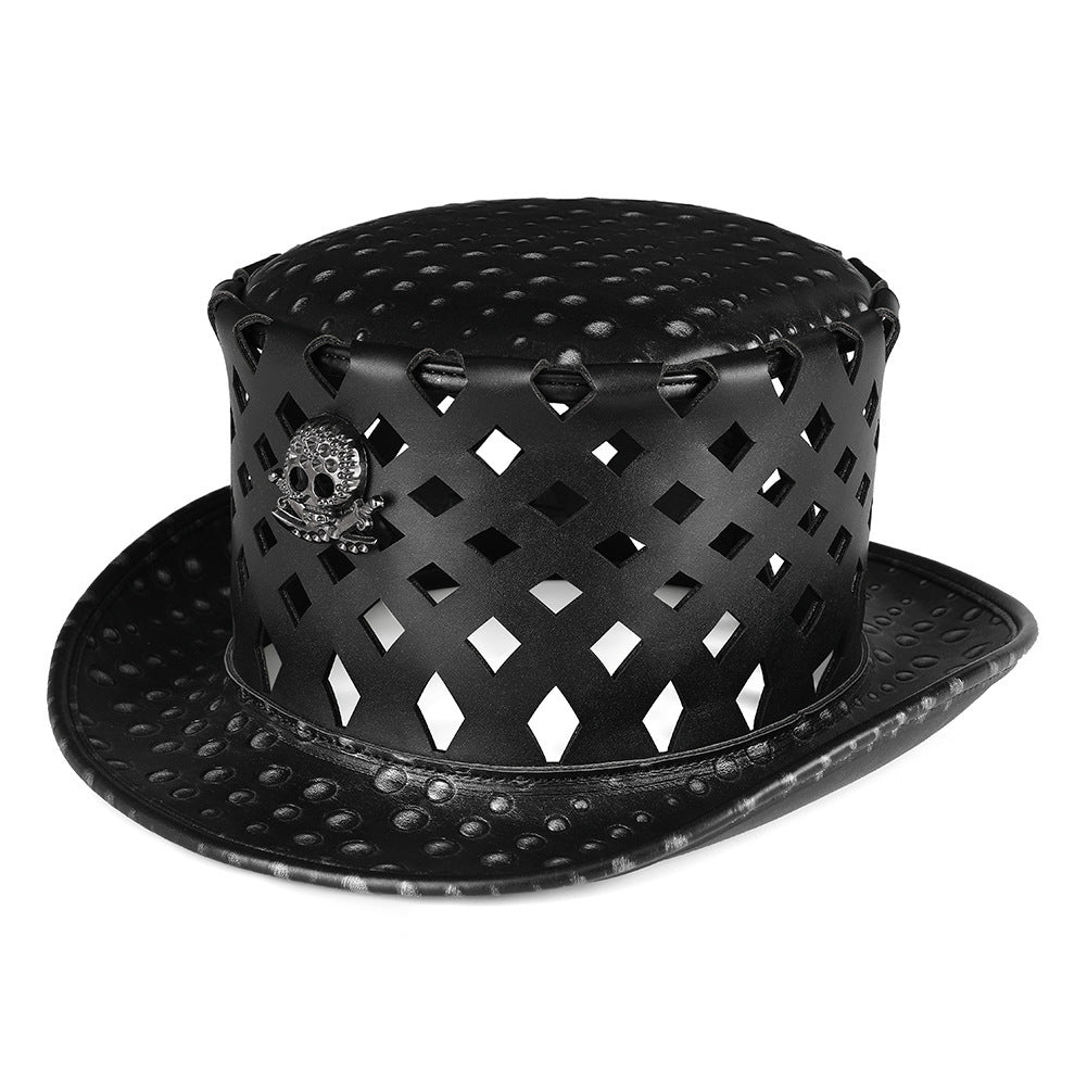 PU Leather Hat