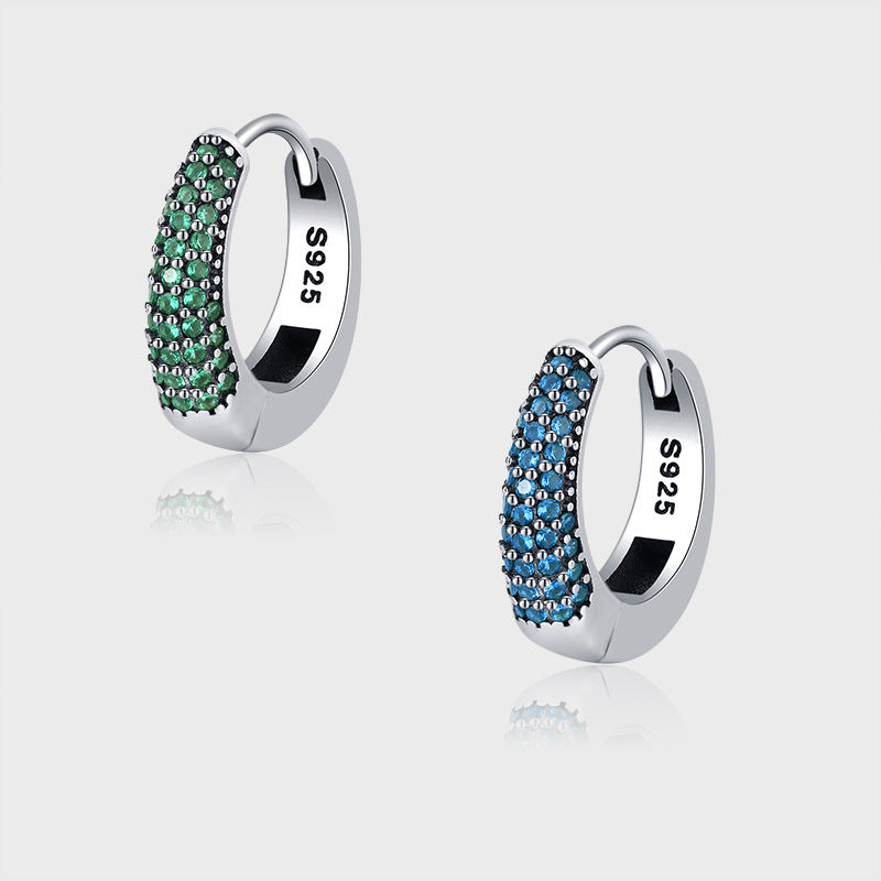 Unisex Oval Earrings