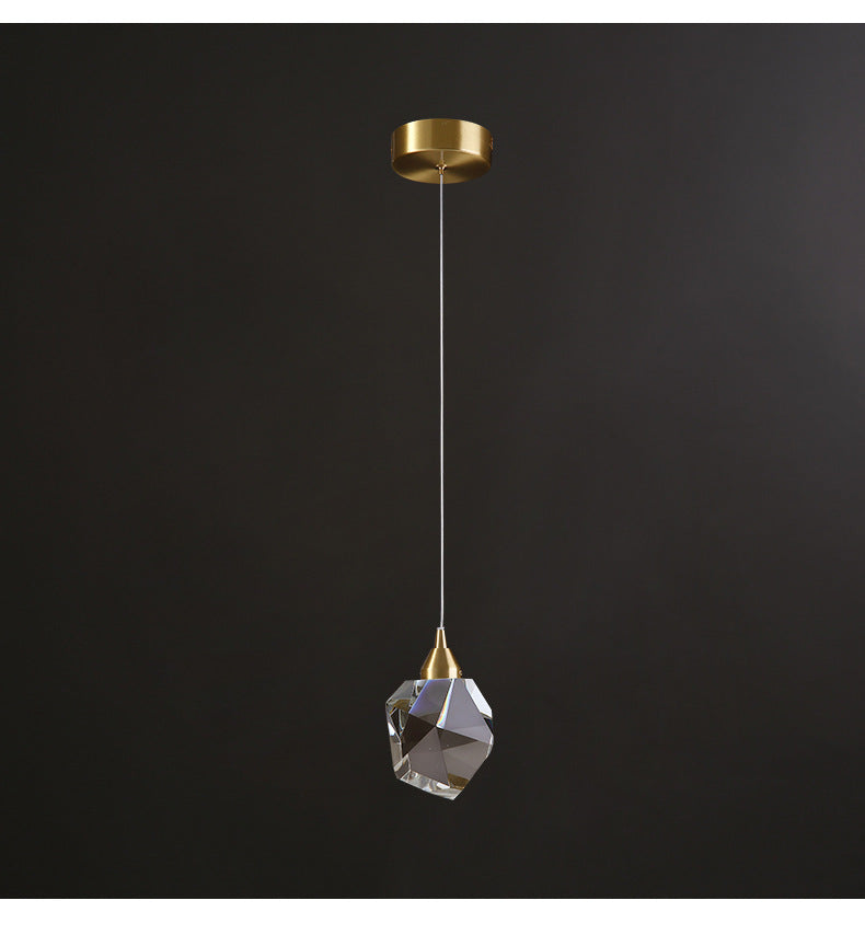 All Copper Light Luxury Crystal Chandelier