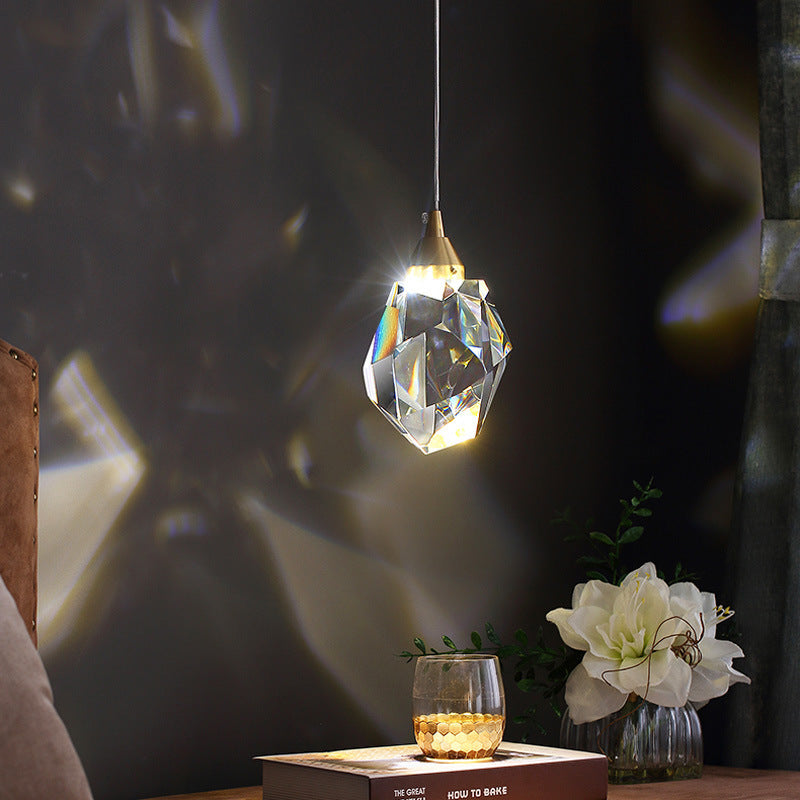 All Copper Light Luxury Crystal Chandelier