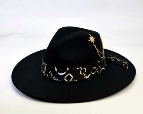 Wool-like Autumn British Woolen Hat