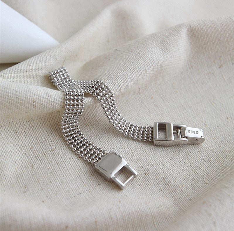 S925 silver bracelet unisex