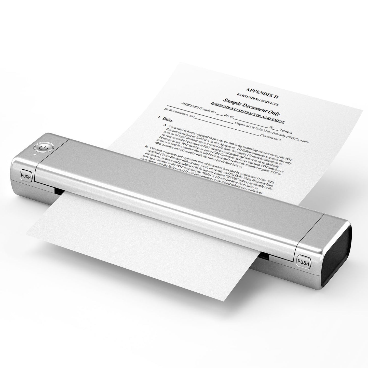 A4 Portable Wireless Printers Wireless