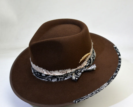 Wool-like Autumn British Woolen Hat