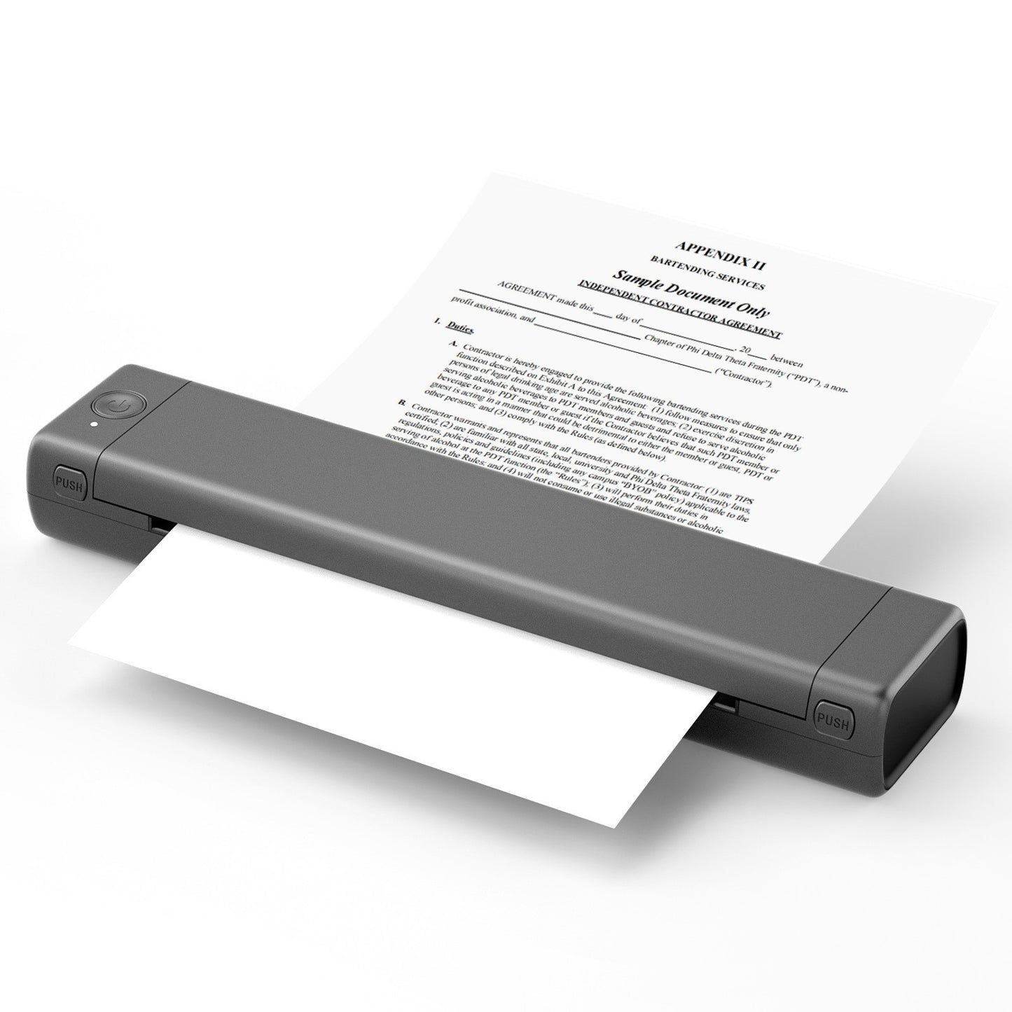 A4 Portable Wireless Printers Wireless