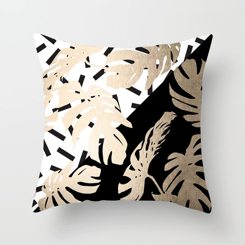 Modern Geometric Decoration Living Room Seat Hold Pillowcase