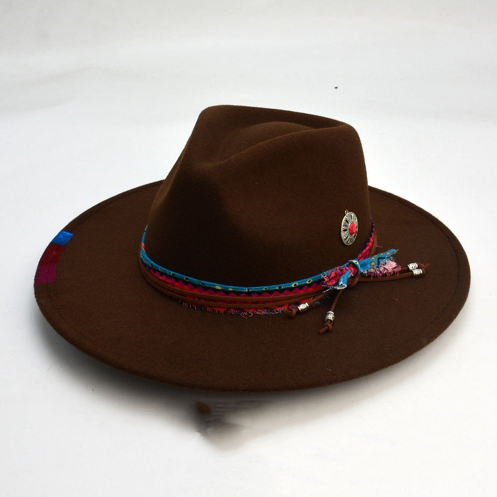 Wool-like Autumn British Woolen Hat