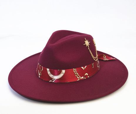 Wool-like Autumn British Woolen Hat