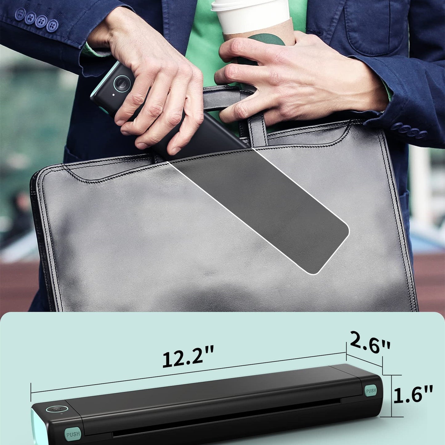 A4 Portable Wireless Printers Wireless