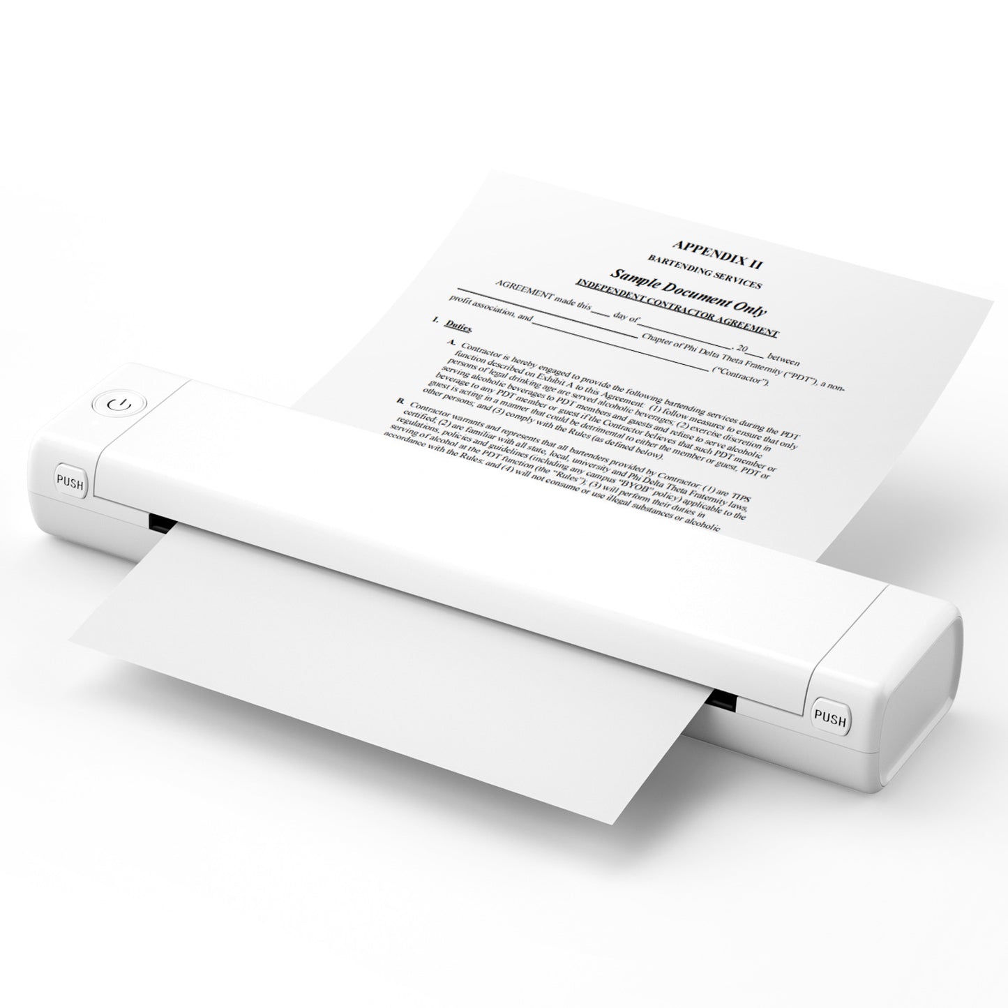 A4 Portable Wireless Printers Wireless