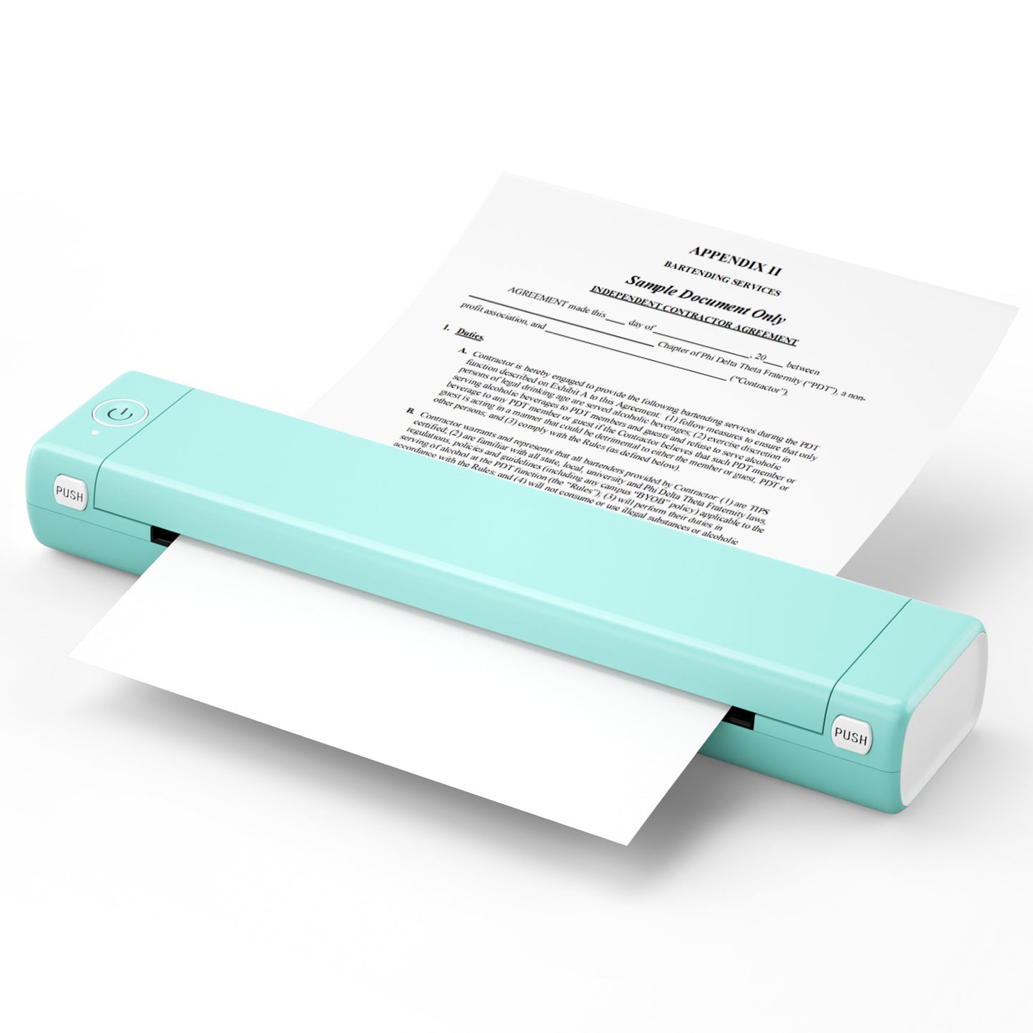 A4 Portable Wireless Printers Wireless