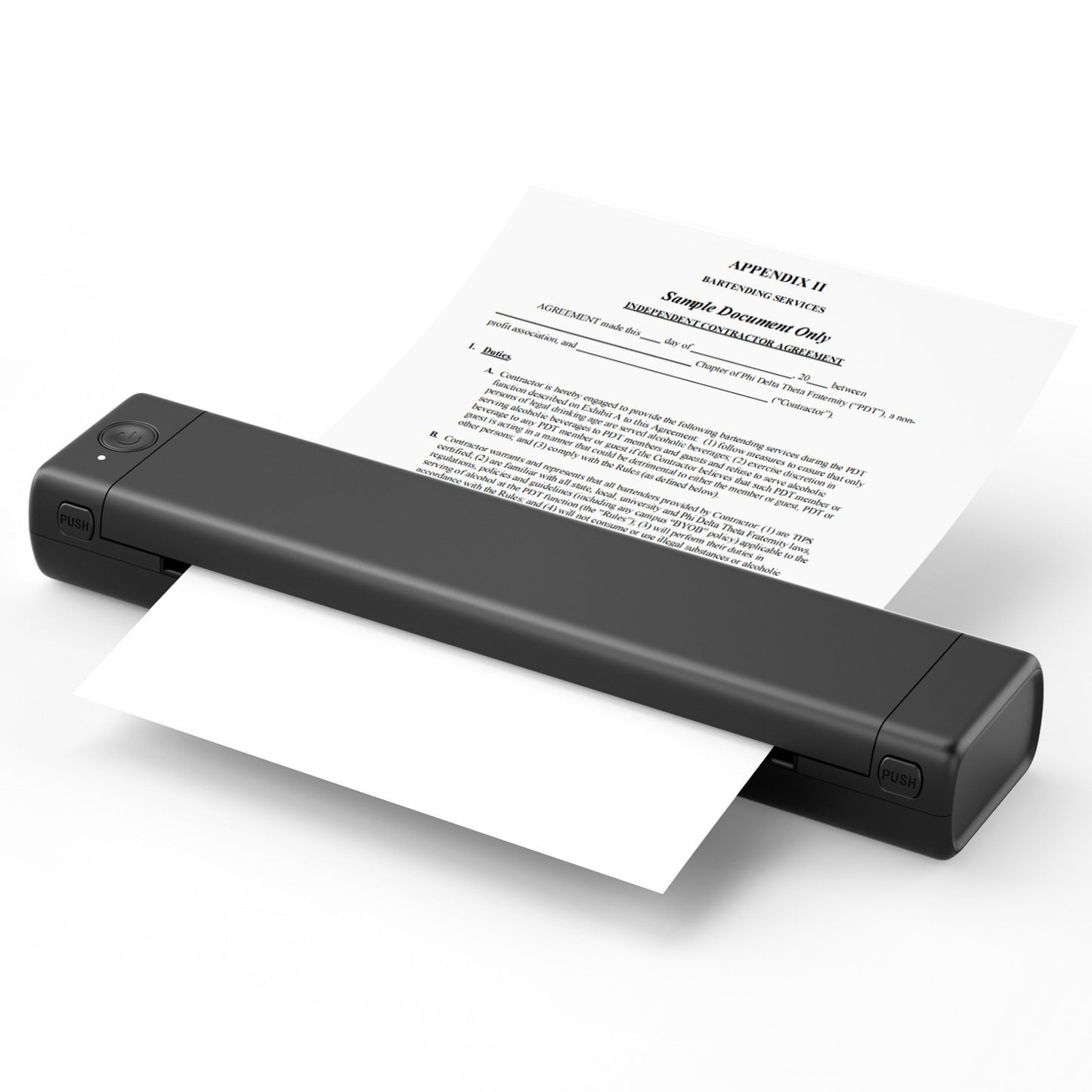 A4 Portable Wireless Printers Wireless