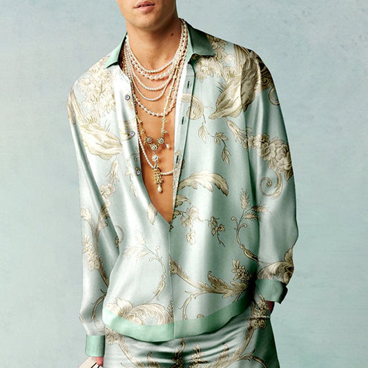 Long-sleeved Loose Casual Shirt