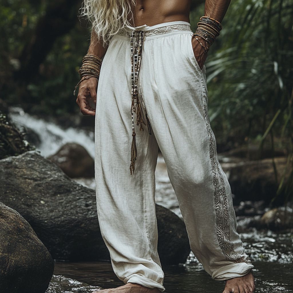 Casual Wide Leg Sports Trousers
