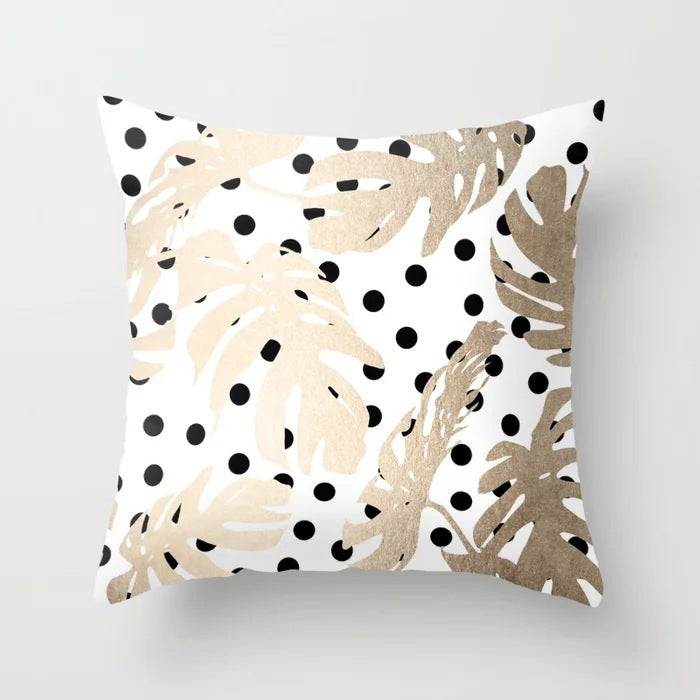 Modern Geometric Decoration Living Room Seat Hold Pillowcase