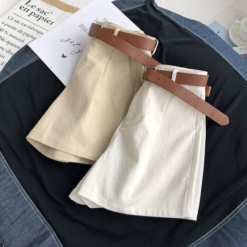 Summer High Waist Wide Leg Shorts