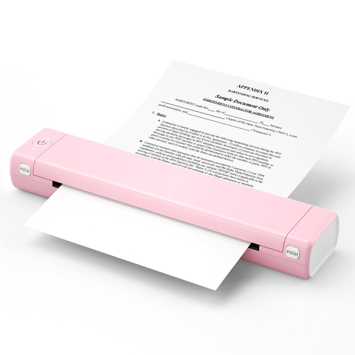 A4 Portable Wireless Printers Wireless
