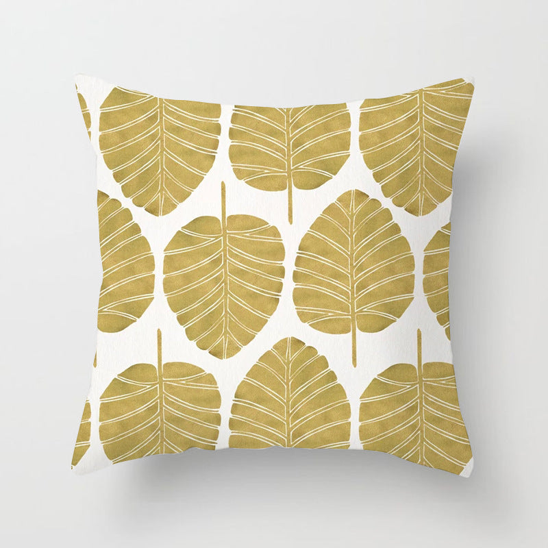 Modern Geometric Decoration Living Room Seat Hold Pillowcase