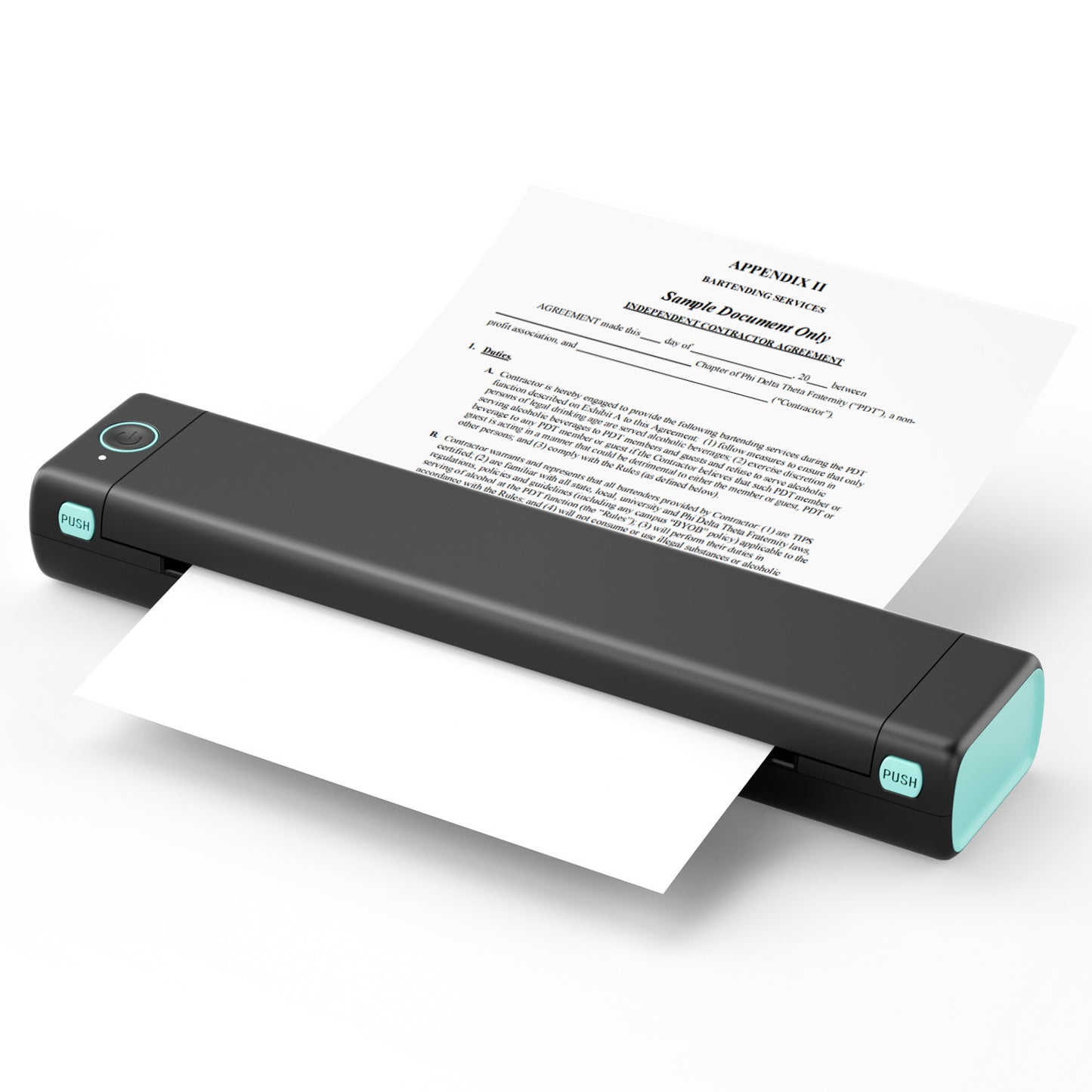 A4 Portable Wireless Printers Wireless