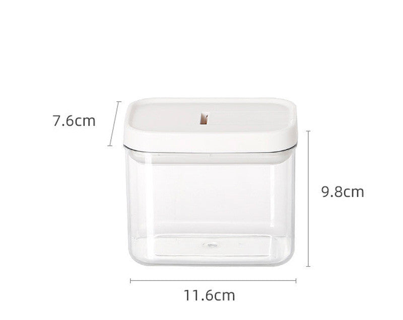Transparent Airtight Jar Storage Box