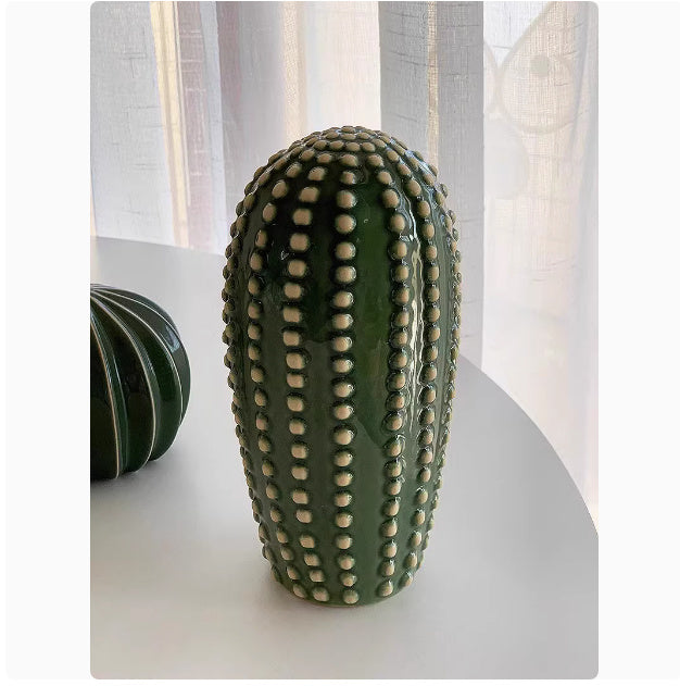 Creative Decorations Ceramic Cactus Homestay Ornaments