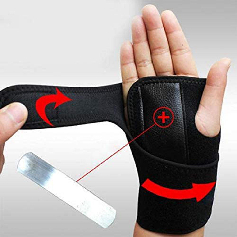 Outdoor sports wrist plate