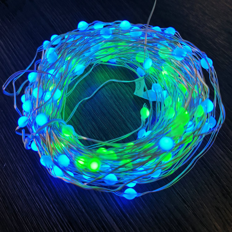 String lights led christmas copper wire lights holiday lights