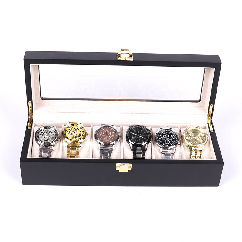 High-end Watch Box Wooden Box Storage Box Watch Box