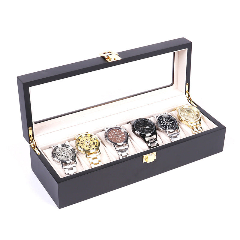 High-end Watch Box Wooden Box Storage Box Watch Box