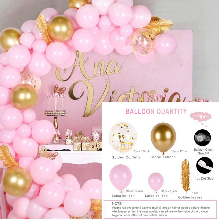 Macaron Balloon Garland Arch Birthday Party Decoration