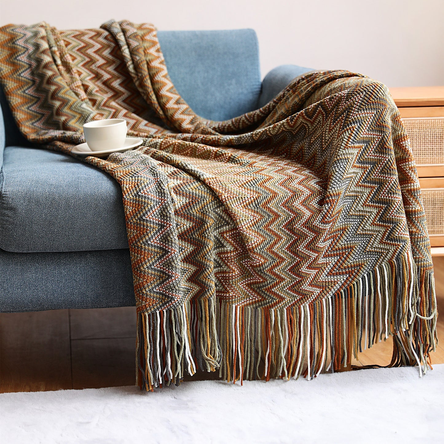 Bohemian Sofa Blanket