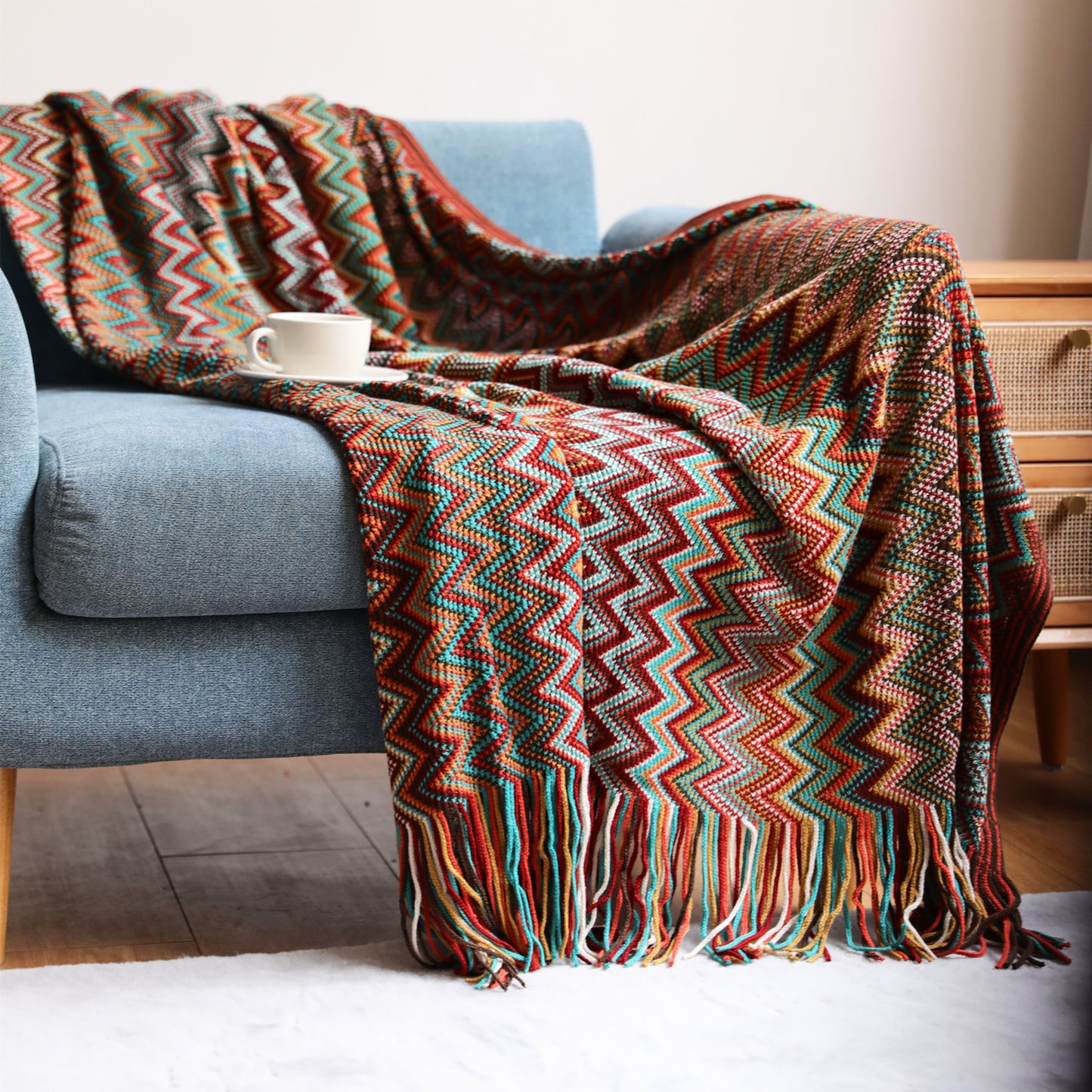 Bohemian Sofa Blanket