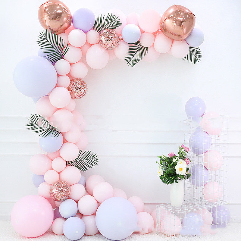 Macaron Balloon Garland Arch Birthday Party Decoration