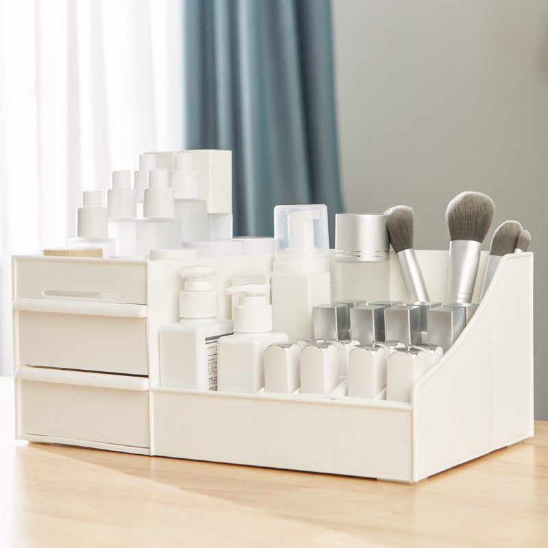 Cosmetic Storage Box Desktop Organizer Rack