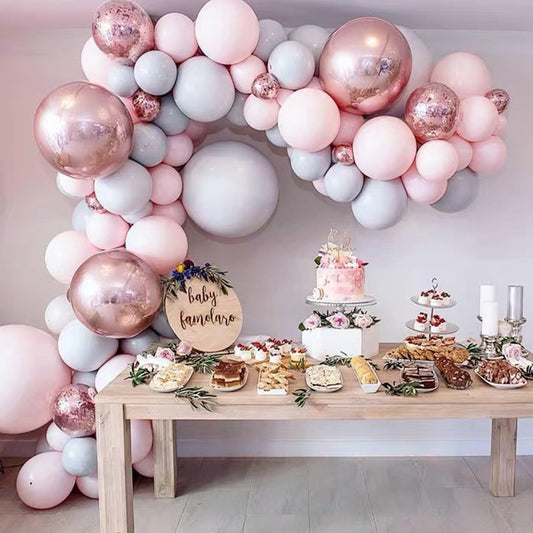 Macaron Balloon Garland Arch Birthday Party Decoration