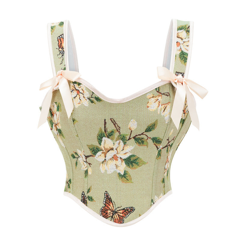 Slim Fit Printed Corset