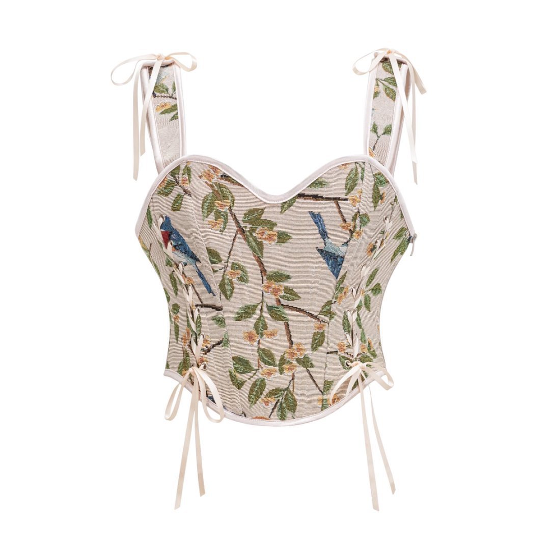 Slim Fit Printed Corset