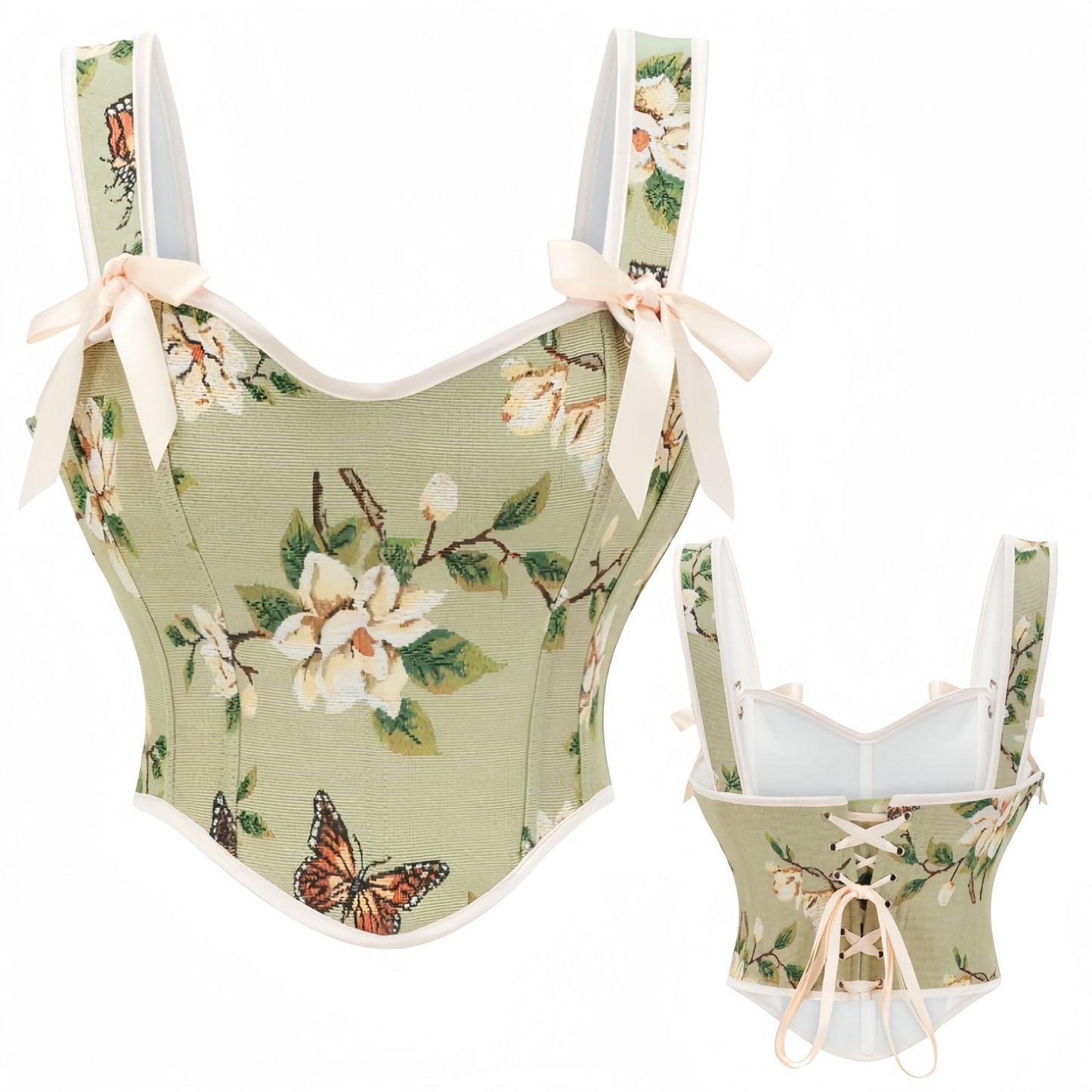 Slim Fit Printed Corset
