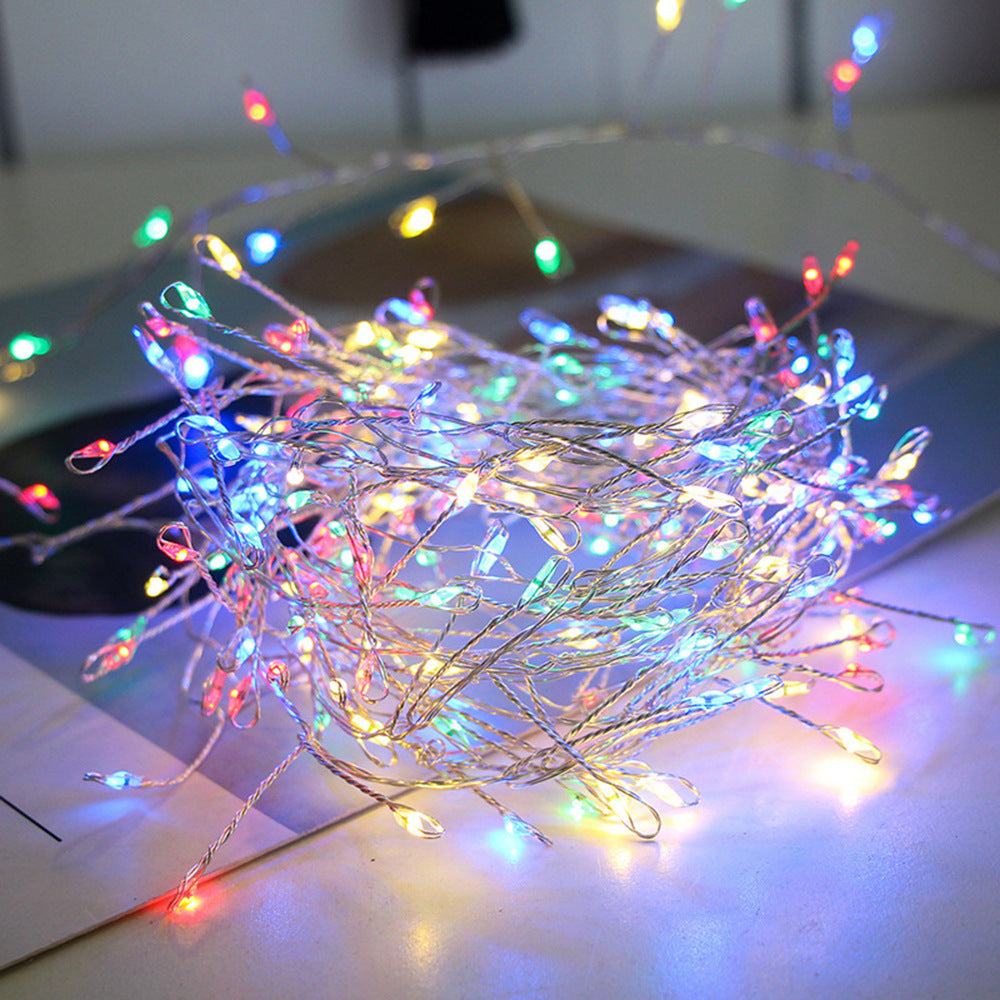 LED String Colored Lights Christmas Creative Hanging Tree Decorative Lights