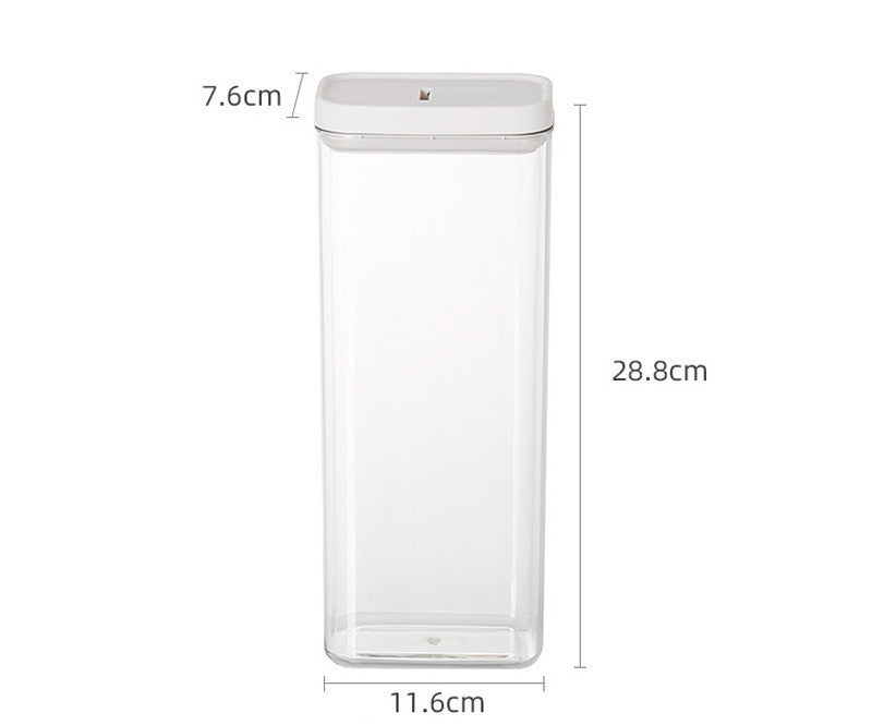 Transparent Airtight Jar Storage Box