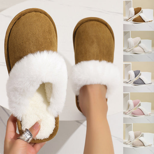 Winter Warm Plush Slippers