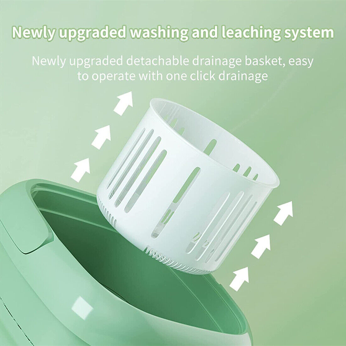 8L Portable Washing Machine Spin Dryer Travel UK