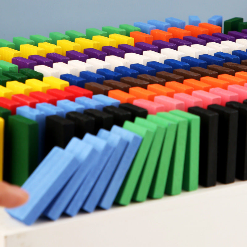 Wooden Domino Blocks