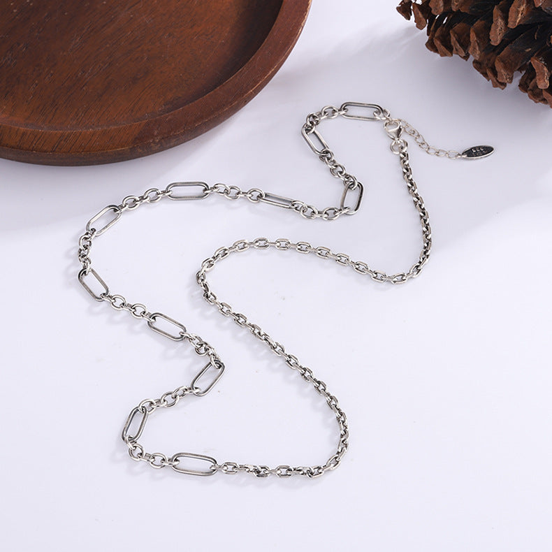 Double Layer Chain S925 Unisex Necklace