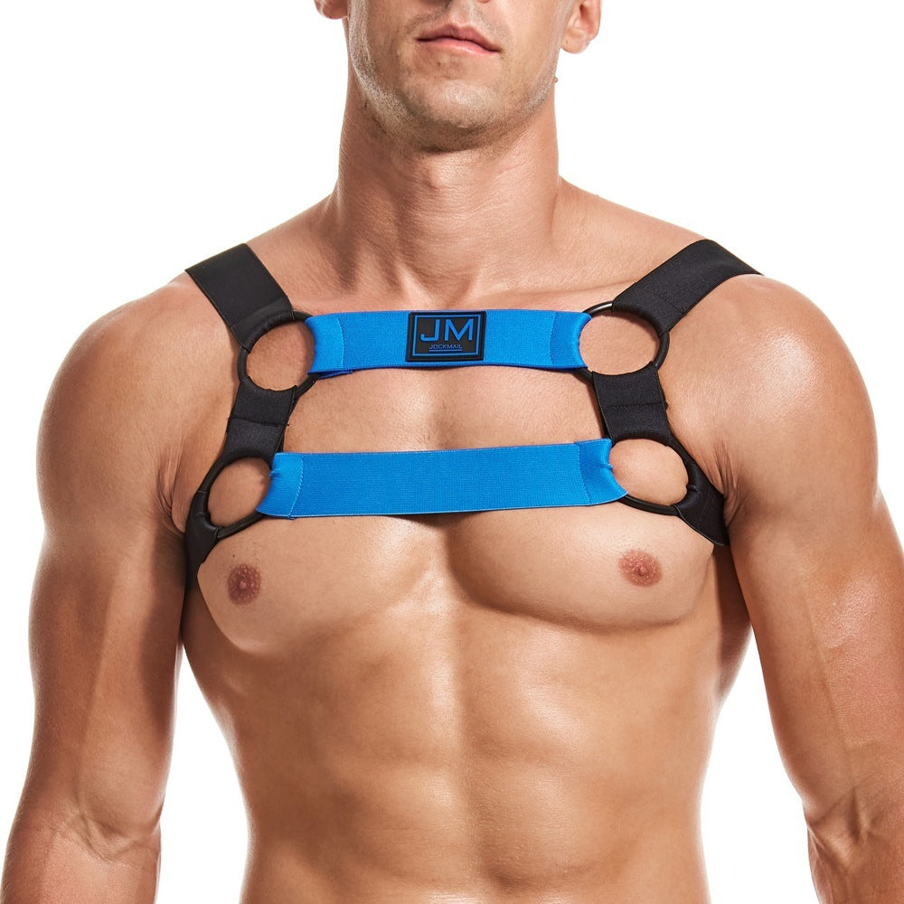 Men's Shoulder Strap Fitness Polyester Sports Muscle