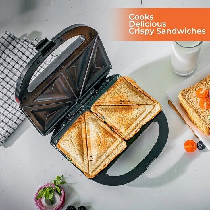 Sandwich Toaster Machine Non-Stick Easy Clean