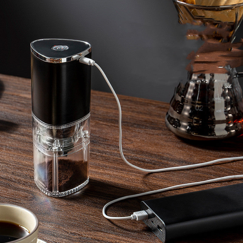 Electric Coffee Bean Grinder Portable USB Rechargeable