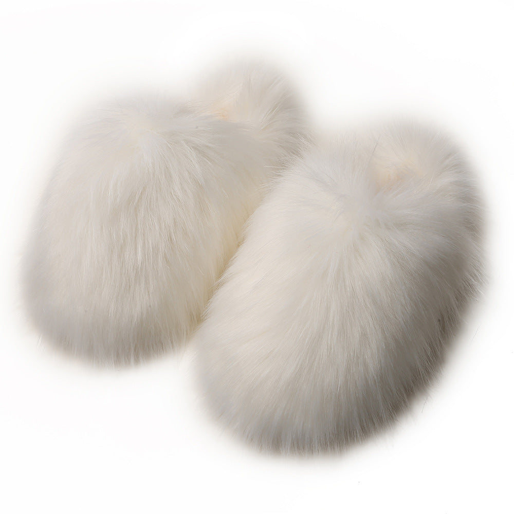 Fluffy Slippers Women's Autumn And Winter