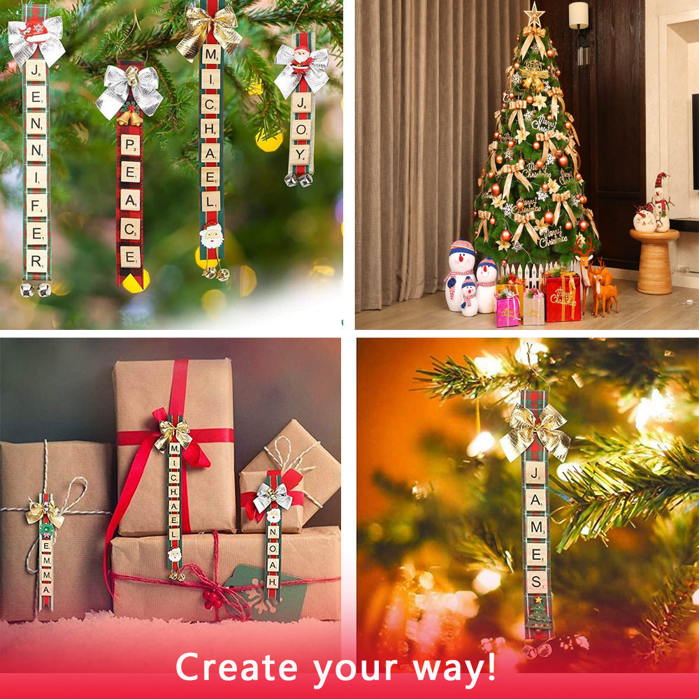 Handmade DIY Christmas Decorations Combination Set