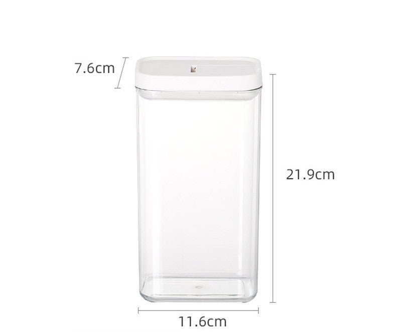 Transparent Airtight Jar Storage Box